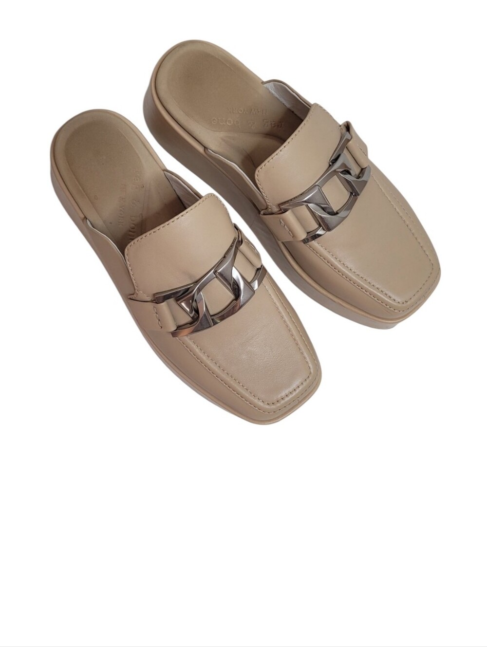 Rag & Bone Logan Loafer Leather Size 38 Women's 8 - Picture 6 of 10